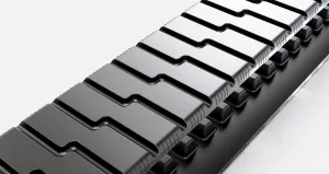330X18 Rubber Paver Tracks, Traction, For Roadtec Asphalt Pavers, RP-195 (RP195)