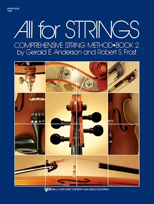 ALL FOR STRINGS BOOK 2-STRING BASS