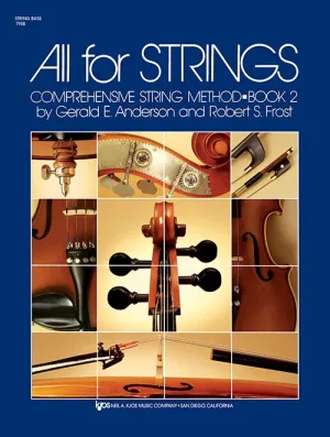 ALL FOR STRINGS BOOK 2-STRING BASS