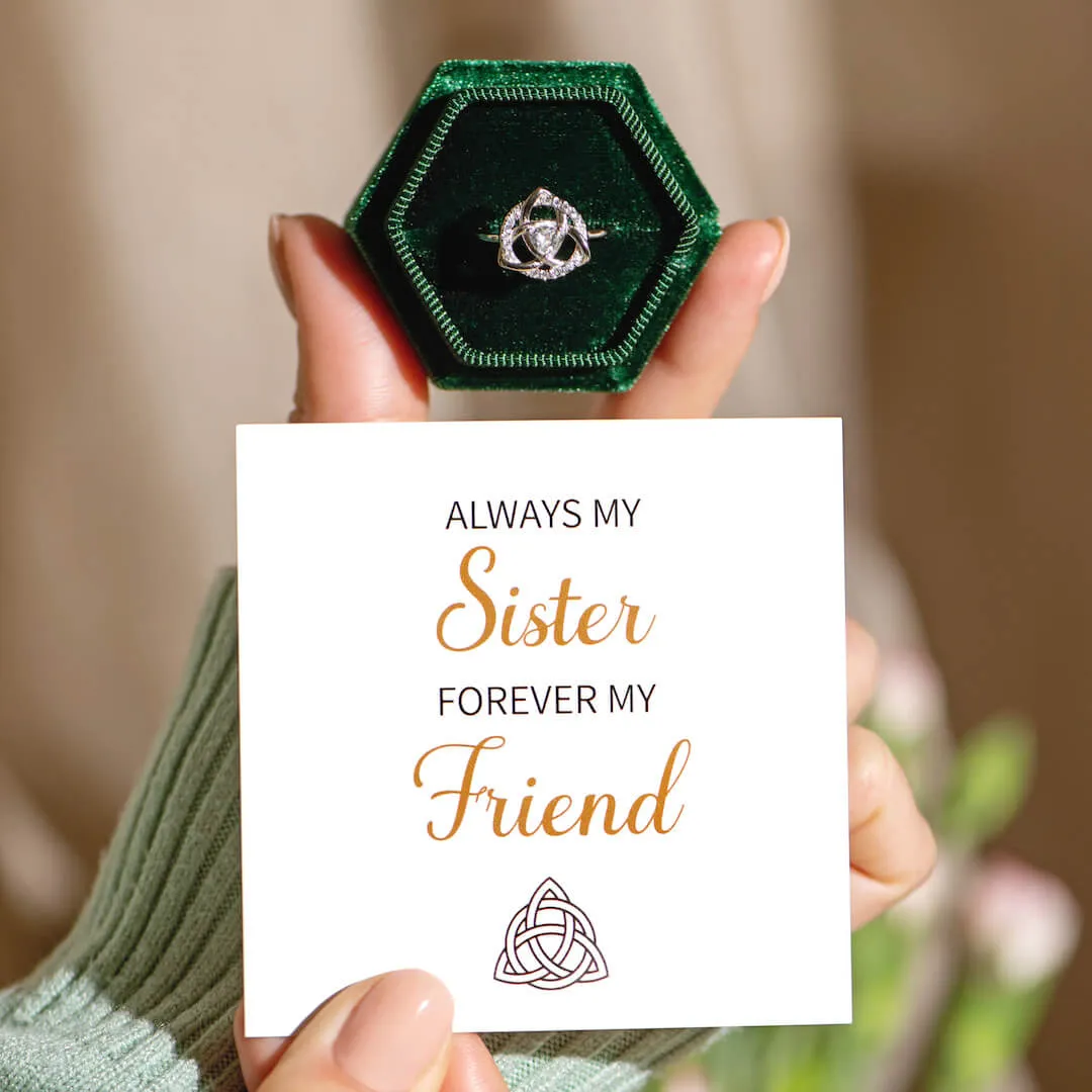 Celtic Sisters Knot Ring
