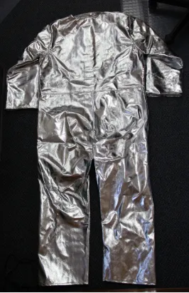 Chicago Protective Apparel 605-AR Coverall 15 oz Aluminized Rayon Style A | Free Shipping and No Sales Tax