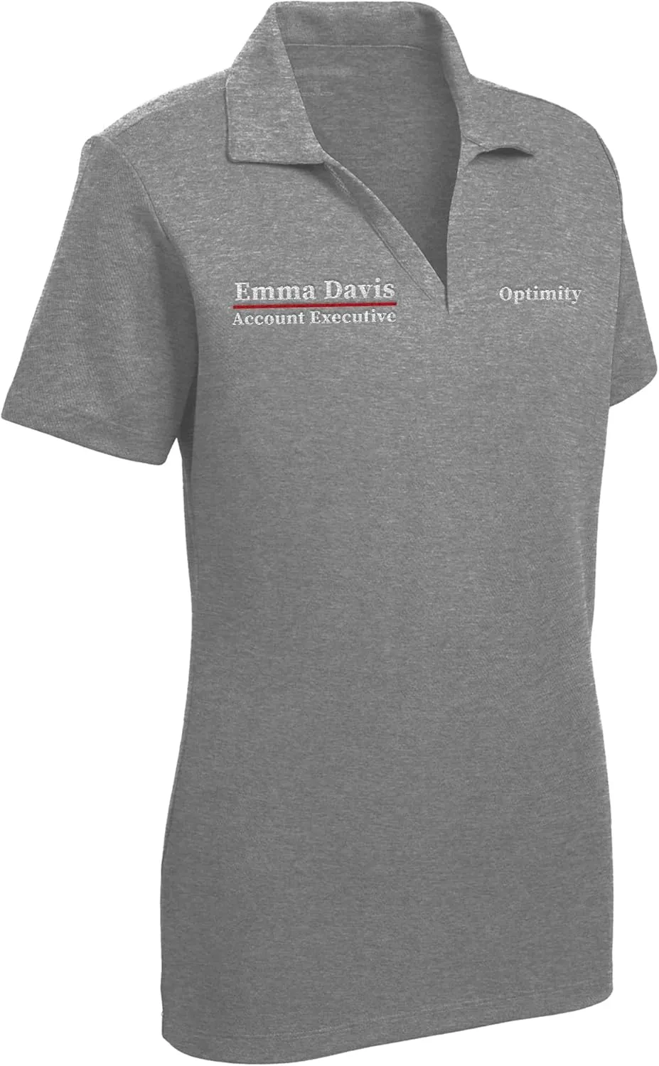 Custom Embroidered Polo Shirts for Women Personalized Embroidery Add Your Text Name