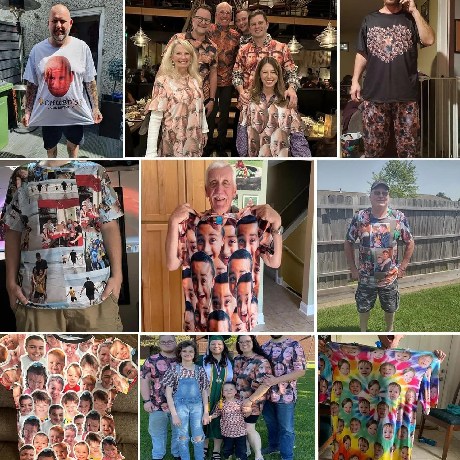 Custom T Shirts Add Your Own Custom Photo Text Name Personalized Shirt Men Boyfriend Face Printed Gifts Customized-8 Sizes