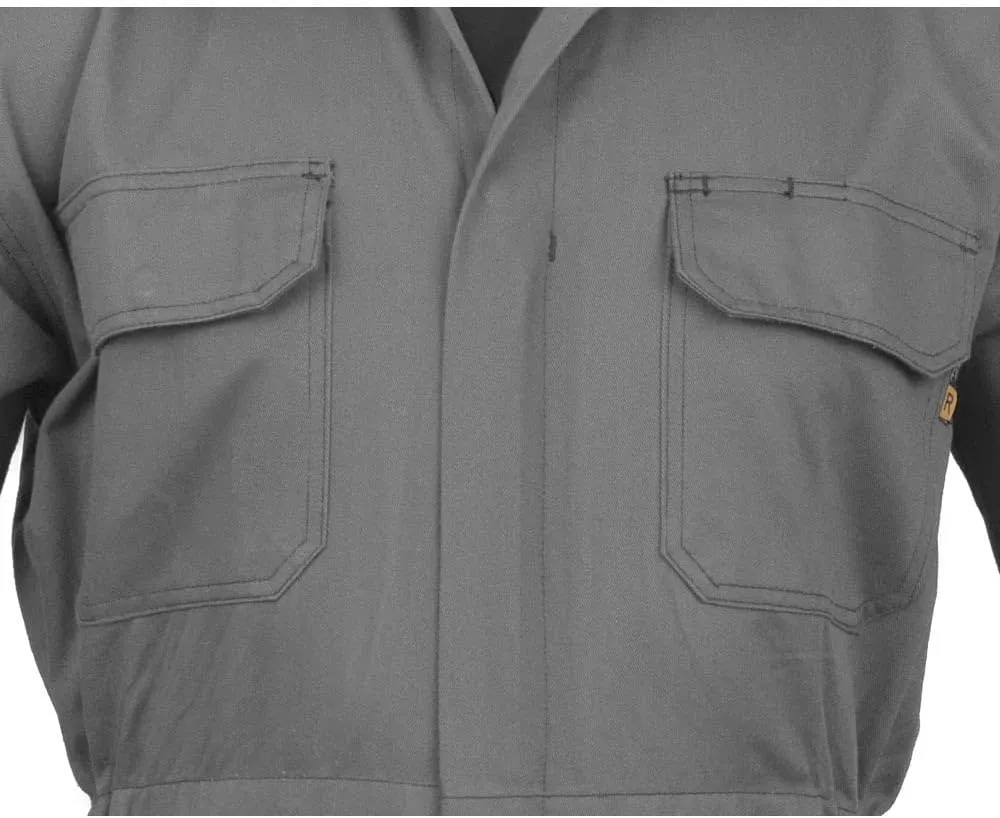 Flame Resistant FR Coverall - 88% C / 12% Nylon - 7oz