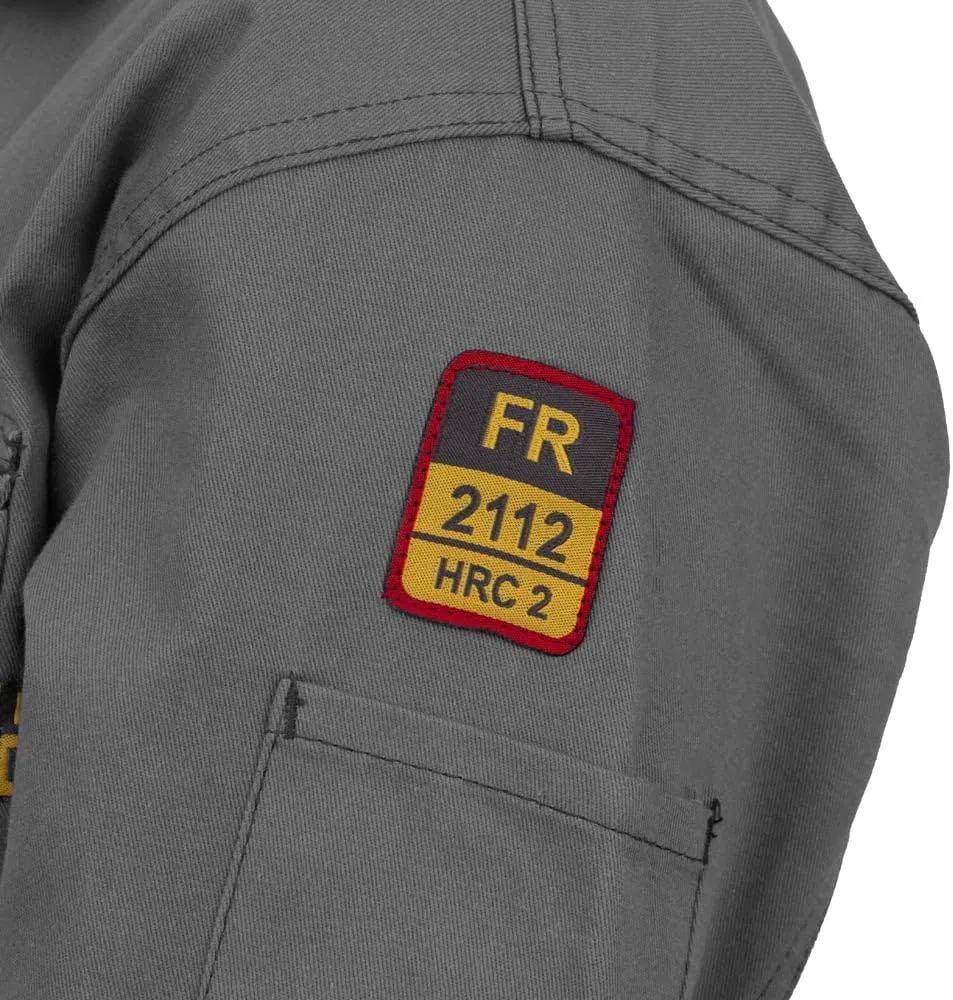 Flame Resistant FR Coverall - 88% C / 12% Nylon - 7oz