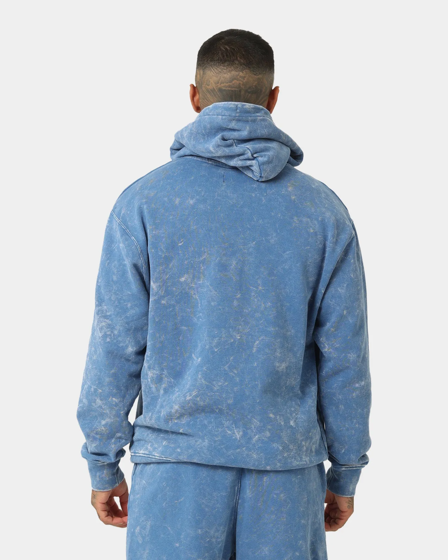 Jordan Essential Statement Washed Fleece Pullover Hoodie True Blue/Sail
