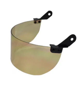 National Safety Apparel IZFSCGFLIP Gold Tinted Half Shield
