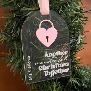 Personalized Christmas Together Subtle Dom/sub Ornament
