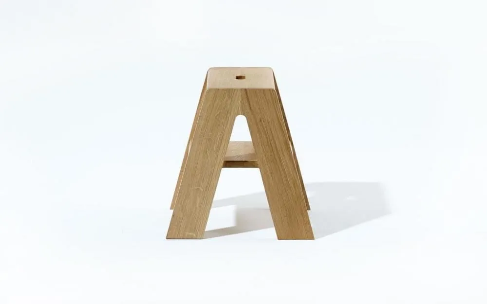 Quick Step Stool - Solid Oak