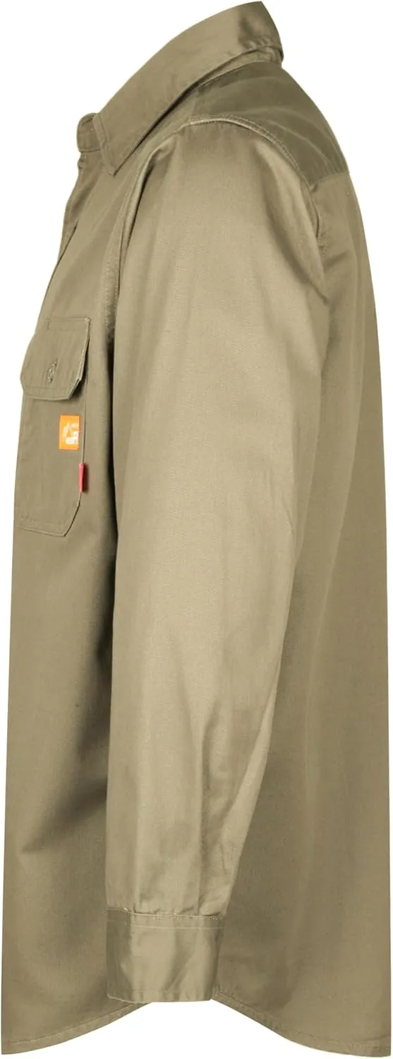 Titicaca FR Shirts Flame Resistant Men's Cotton 6.5oz Lightweight Uniform Welding Shirt