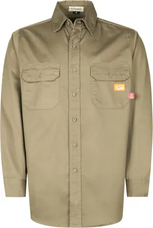Titicaca FR Shirts Flame Resistant Men's Cotton 6.5oz Lightweight Uniform Welding Shirt