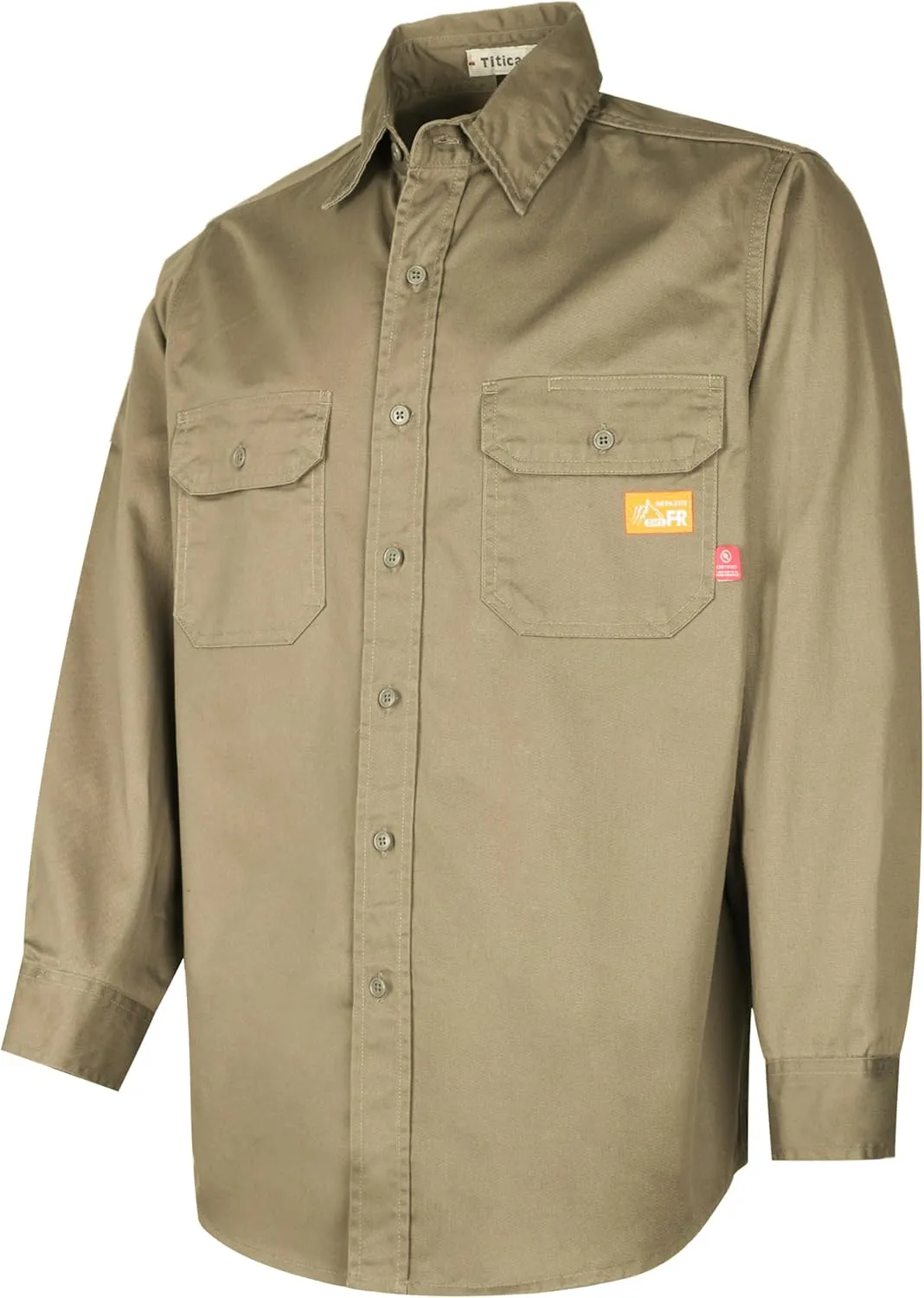 Titicaca FR Shirts Flame Resistant Men's Cotton 6.5oz Lightweight Uniform Welding Shirt